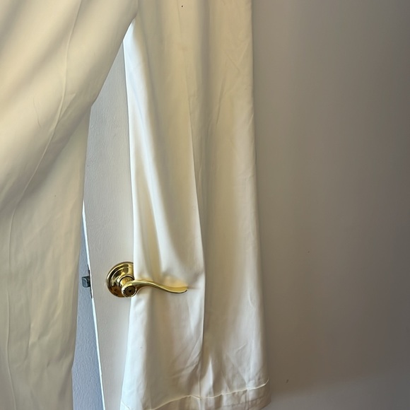 Orna Farho Oscar Designer off-white pants. Size 36 (4) - Picture 6 of 12